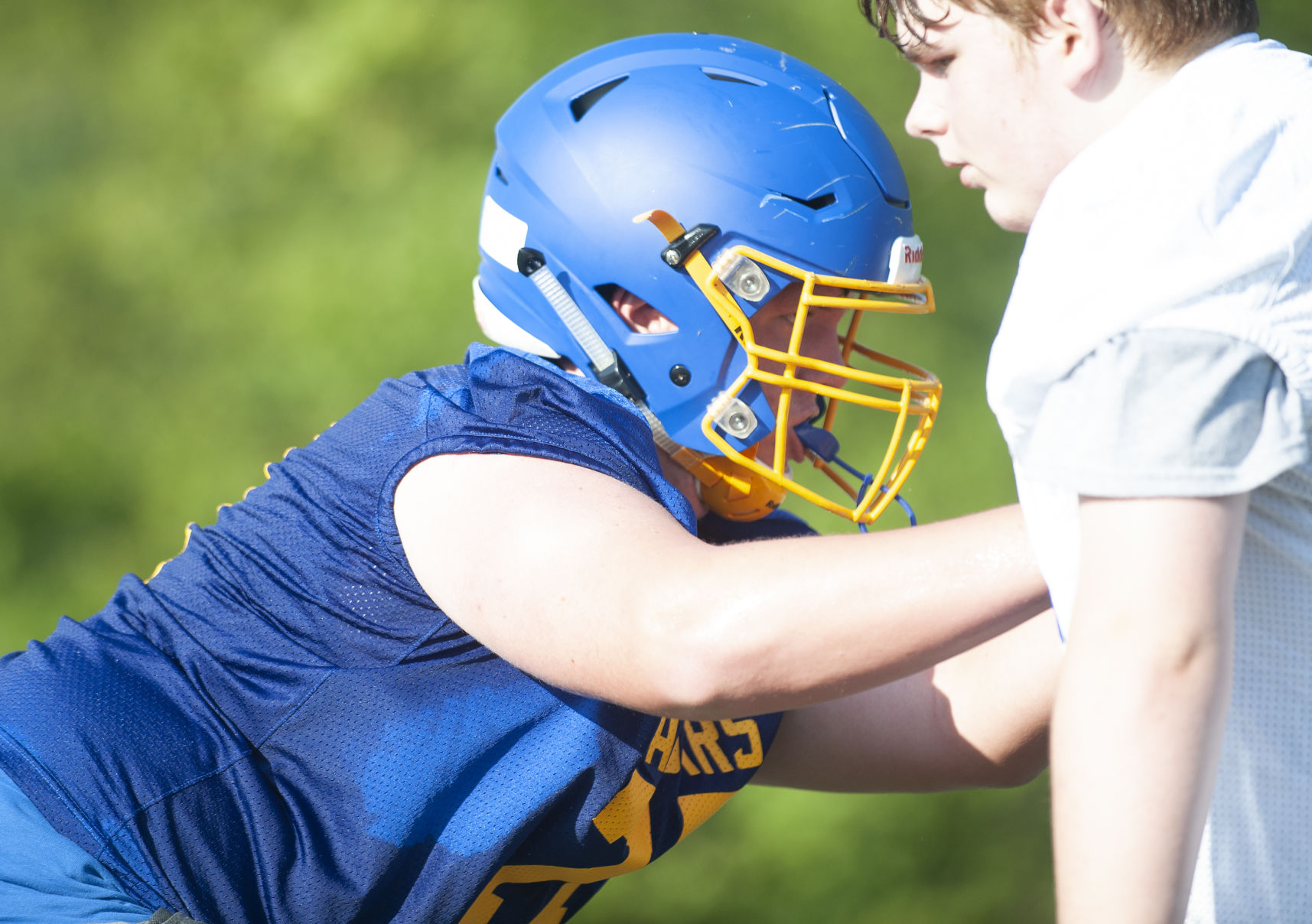 Seckman football practice